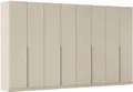 OTTO home Drehtürenschrank Kleiderschrank Schrank Garderobe AGORDO Schlafzimmer (in zwei Griff-Farben, Breiten 91-405 cm, Dekor- oder Hochglanzfront) durchdachte Innenausstattung, in 8 Breiten und 2 Höhen MADE IN GERMANY