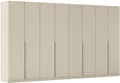 Drehtürenschrank OTTO HOME "Kleiderschrank Schrank Garderobe AGORDO Schlafzimmer", beige (champagner), B:360cm H:210cm T:54cm