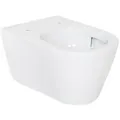 Wand-Tiefspül-WC Laufen Kartell 370 x 285 x 545 mm, spülrandlos, Silent Flush, weiß - H8213310000001