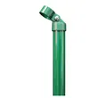 Alberts® Strebe, zinkp.,grün Kst.b., Länge 900 mm, Strebenst. ⌀34 mm, Schelle⌀34