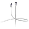 Flexline®-Patchkabel cat. 6A S/FTP, kurze Bauform, PIMF, grau, 3,0m