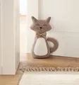 Türstopper "Charly" Tür Halter Feststeller Katze in Strick-Optik