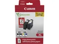 Canon PG-585XL + CL586XL + GP-501 - Schwarz + 3 Farben - Druckerpatrone - Hohe Kapazität - Multipack