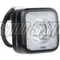 Knog Blinder MOB Fahrradlampe, StVZO, weiße LED, black/black (80 Lumen)