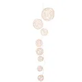 LED Lichterkette mit 8 Kugeln - Lichterkette mit LED-Licht - Dekorativ