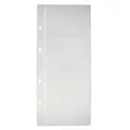 DURABLE Ersatzhüllen 2387-19 A4 80 Karten Transparent 11,2 x 9,5 x 28,4 cm 10 Stück