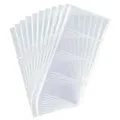 DURABLE Visitenkartenhülle Polypropylen transparent 10 St./Pack.
