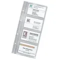 DURABLE Visitenkarten DURABLE 2387 Erweiterung f. VISIFIX® Visitenkartenhüllen - 10 Stück