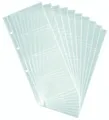 DURABLE Visitenkartenhülle VISIFIX®, PP, 4fach Lochung, farblos, für: 8 Visitenkarten 90 x 57 mm (10 Stück), Sie erhalten 1 Set á 10 Stück