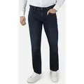 Stooker Men 5-Pocket-Jeans Frisco Thermo Straight Fit Jeans Straight Fit Casual Clean Wash Denim Thermo Effekt für Herren blau 33