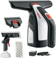 Bosch Akku Fenstersauger Ladegerät, Sprühflasche mit Mikrofasertuch, 2 x Aufsatz