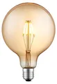 Home Sweet Home dimbare LED Carbon A E27 G125 4W 400Lm 2700K Amber