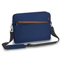 PEDEA Tablet Tasche 12,9 Zoll 32,8cm FASHION blau/orange Schutz Hülle mit Zubehörfach