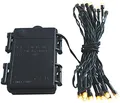 Led Lichterkette Batterie 24 48 96 mit Timer grünes Kabel für innen und außen (24er)