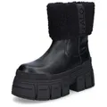 Buffalo Buffalo Damen Boot Gospher Fold schwarz Ankleboots schwarz 41 EU