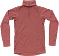 Devold Duo Active Merino 205 Zip Neck Woman marsala - Größe S