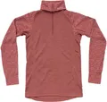 Devold Duo Active Merino 205 Zip Neck Woman, S, Marsala 753A
