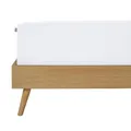 Schiesser Premium Spannbettlaken Flexi | 95|5 Wohlfühlformel | aus nachhaltiger Produktion | für Matratzen 180x200cm bis 200x220cm | Matratzenhöhe bis 30cm | Weiß