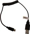 vhbw Kabel USB-A auf Micro-USB kompatibel mit Nikon D5600 - Datenkabel, 100 cm Schwarz