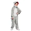Boland - Plüschkostüm Hai, Unisex, Jumpsuit, Overall, Ganzkörperanzug, Onesie, Kostüm für Karneval und Mottoparty