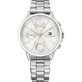 Tommy Hilfiger Damenuhr Casual Sport 1781787 - Weiß/Silber