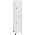Schließfachschrank Mit 2 Fächern 38x45x180 Cm - Vidaxl