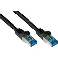 Good Connections Alcasa 8060-SF003S Netzwerkkabel 0,25 m Cat6a S/FTP (S-STP) Schwarz (S/FTP, CAT6a, 0.25 m) (8060-SF003S)