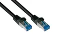 GOOD CONNECTIONS Patchkabel Ethernet Netzwerkkabel, RJ45 Stecker gerade, RJ45 Stecker gerade (25 cm)
