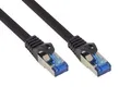 Good Connections 0,25m RNS Patchkabel SmartFLEX CAT6A S/FTP PiMF schwarz
