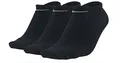 NIKE SX2554-001 BLACK PACK VALUE NO SHOW 9 PAAR (42-46 / L)