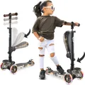 Hurtle Kinder Roller, Scooter Kinder, Kinderroller ab 1-14 Jahre, Cityroller, Kinderscooter, Tretroller, Dreirad für Mädchen & Junge