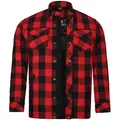 Bores Lumberjack Jacken-Hemd Basic rot / schwarz Herren S