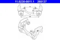Halter Bremssattel Hinterachse für VW TOUAREG CALIFORNIA T5 Camper MULTIVAN