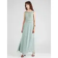 Vila Abendkleid (1-tlg) Spitze grün XL (44)