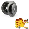 EBC B16 Bremsen Kit Vorne Beläge Scheiben für Seat Leon 3 (5F) VW Golf 7
