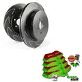 EBC B14 Bremsen Kit Vorne Beläge Scheiben für Audi Q3 (8U)