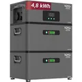 XORO SOLAR ATLAS – AC-gekoppeltes Energiespeichersystem 2,4–7,2 kWh, erweiterbar bis 12 kWh, mit Notstrom, App & optional Shelly Pro 3EM