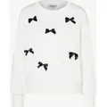 Sweatshirt mit Schleifen