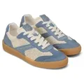 Marc O'Polo Court Sneaker Basket Sneaker, Halbschuh, Schnürschuh mit Memory Foam blau 38 EU