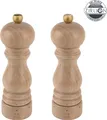 PEUGEOT Mühlenset PARIS 18cm Pfeffermühle Salzmühle Buchenholz Zirkonia-Mahlwerk