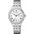 Citizen Damenuhr PD7131-83A Automatikwerk Edelstahl Saphirglas 5 ATM Wasserdicht - Grau
