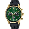 Casio EFR-575CL-3AEF Herrenuhr Edifice Chrono 40mm 10ATM - Schwarz/Grün