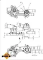 Thermostat, Kühlmittel NRF 725173 OPEL COMBO Tour 1.7 2001-2004