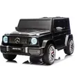 Elektrisches Kinderauto Mercedes-Benz G63 AMG 4x4, Zweisitzer, schwarz, MP3-Player mit USB/AUX- und Bluetooth-Anschluss, Allradantrieb (4x4), Lithi... - Schwarz