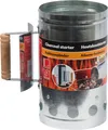 BBQ Collection Holzkohleanzünder mit Kamineffekt - Metall - 27x16cm