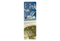 Bilderdepot24 Garderobenpaneel blau Natur Strand Meer Tiere Dune Breeze Möwe Design (ausgefallenes Flur Wandpaneel mit Garderobenhaken Kleiderhaken hängend), moderne Wandgarderobe - Flurgarderobe im schmalen Hakenpaneel Design