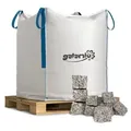 Granitpflaster 4/6 Gespalten 1000kg Bigbag - Galamio