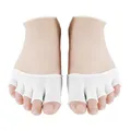 4 Paare Zehlinge Füßlinge Socken öffnen fünf halbe Zehensocken Unsichtbare Sp...