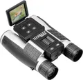 Technaxx Fernglas mit Digitalkamera TX-142 12-fach 25mm Binokular Schwarz/Silber 4863