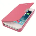 Handyhülle Tasche für Apple iPhone 4 / 4s Pink gebürstet